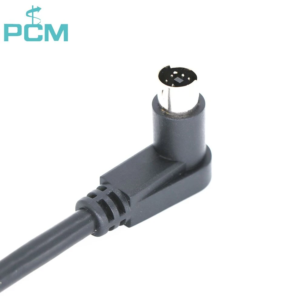 we are the manufacturer of mini din 7 pin right angle cable assembly