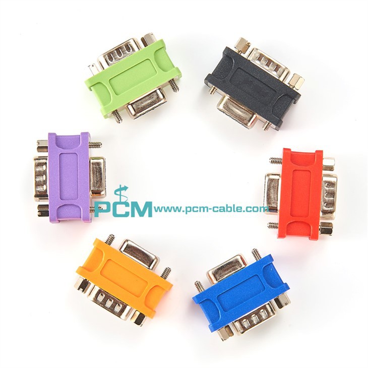 multi-color CAN Bus adaptor with a 9-pin male D-Sub connector