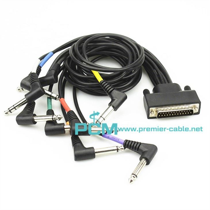 Električni bubnjevi PAD audio kabel TRS muški na DB25 muški konektor Odgovara Alesis DM6 USB Express