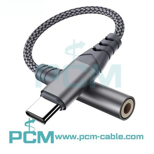USB tip C na 3,5 mmTRS muški na ženski audio adapter