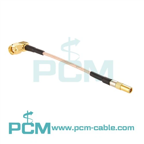 RG316 SMA do SSMB Muški kut Coax RF kabel