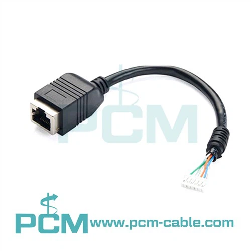 RJ45 ženski na 4-pinski kabel za kućište