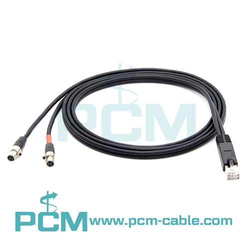 RJ45 muški na TA3 XLR ženski kabel