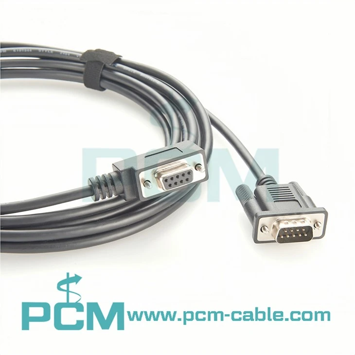 Niski profil db9 rs232 kabel db9 mužjak ravno do db9 ženski kabel