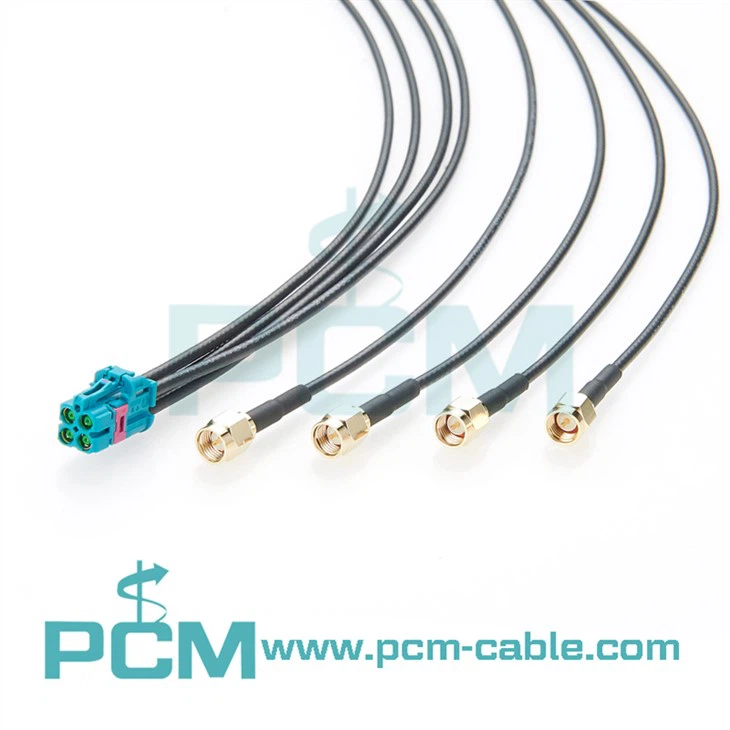 MATE AX JACK do 4 SMA utikača RF kabel kabela s DACAR 462