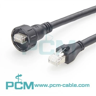 Robusni vodootporni Ethernet kabel RJ45 muški na muški