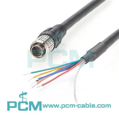 High Flex 8 pin hiroza mužjak hr 25-7 tp -8 P okidač napajanja I/O kabel za industrijske kamere