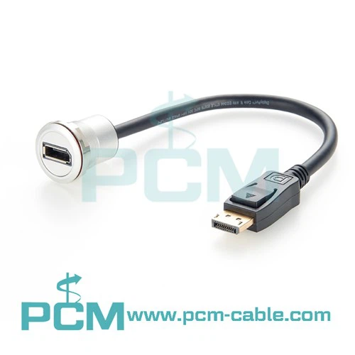 Displayport spojnica za montažu na ploču