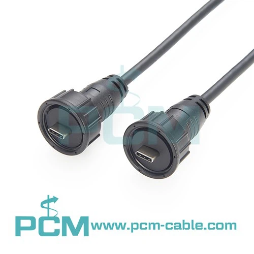 USB C IP67 vodootporni kabel muški na muški