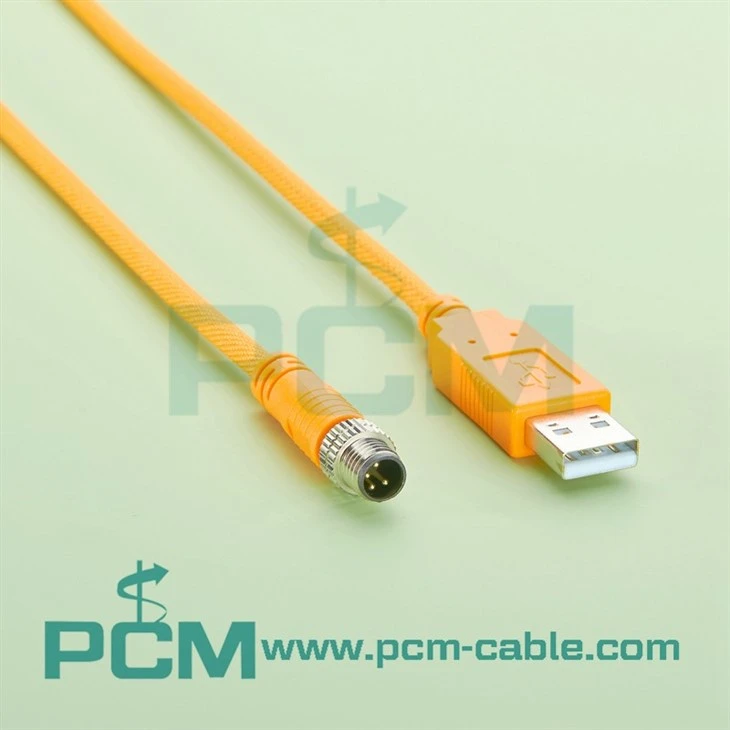 USB to M8 RS232 4 Pin Programming Cable