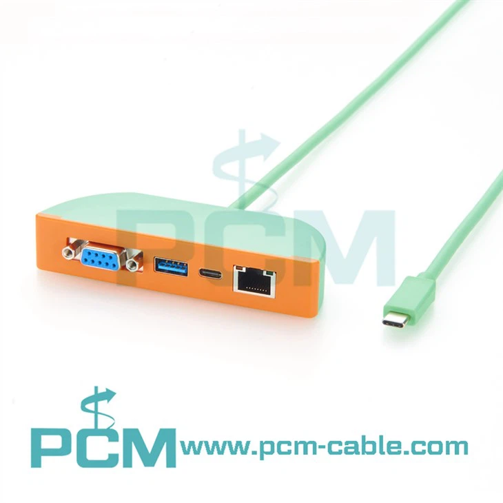 USB-C priključna stanica s RS232, gigabitnim LAN-om i dvostrukim USB-om od 10 Gbps