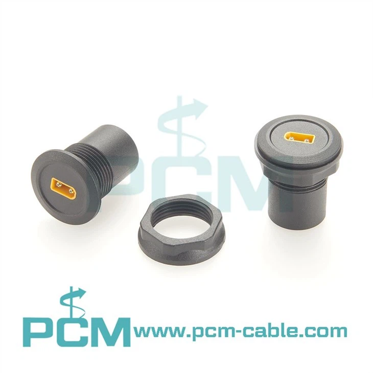 Panel mount conector XT30 Male Female XT0 chassis mount connector